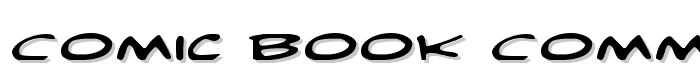 Comic Book Commando Expanded font